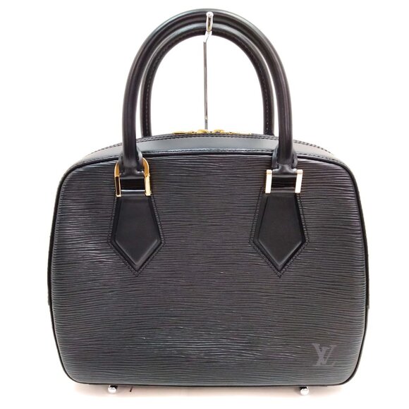 Louis Vuitton LV Hand Bag Sabron Black Epi 600-080925 - Picture 1 of 14
